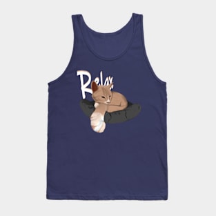 Relax Cat Tank Top